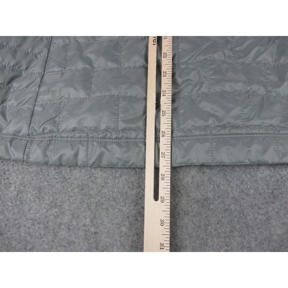Patagonia Jacket Womens 2XL XXL Gray Nano Puff Quilted Puffer Embroidered Coat - Picture 10 of 11